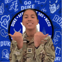 Airforce Rotc GIF by Duke AFROTC