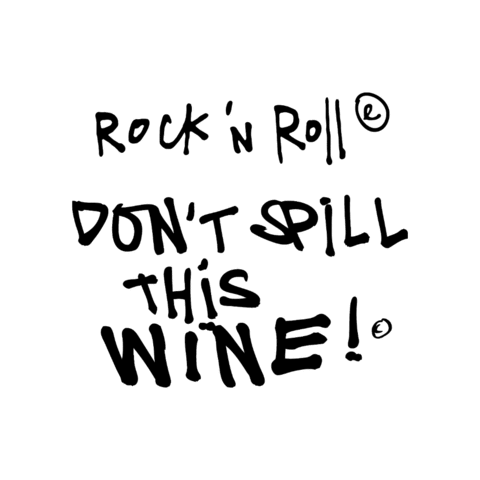 Rocknrollewine  Sticker