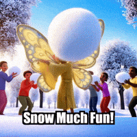 Friends Snow GIF by BuddhaFlyJourney