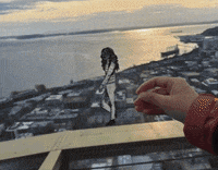 Space Needle Dance GIF by sophiaqin