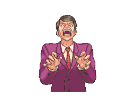 shocked STICKER