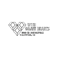 Brave Heart Sticker by Kappa Delta
