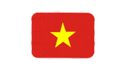 Flag Vietnam Sticker by EmojiVid