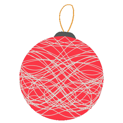 Christmas Ball Sticker
