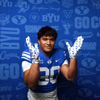 College Football Go Cougs GIF by BYU Cougars