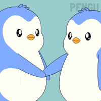 Penguin Hello GIF by Pudgy Penguins