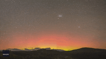 Aurora Australis Southern Lights GIF by Storyful