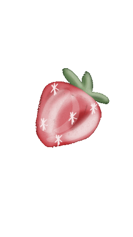 PastelsAestheticArt strawberry berry berries strawberries gif sticker Sticker
