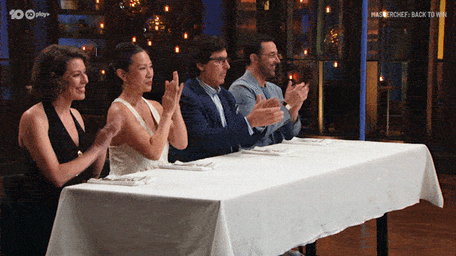 Andy Allen Applause GIF by MasterChefAU
