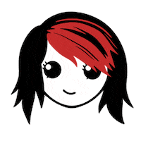 emokids girl boy emo ek Sticker