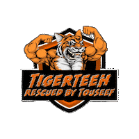 Tigerteehh animalrescue animallove tigerteeh saveanimals Sticker