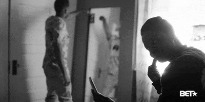 irv gotti mirror GIF by BET