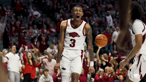 Yell Lets Go GIF by Arkansas Razorbacks