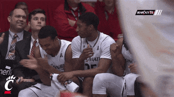 cincinnati bearcats smile GIF by University of Cincinnati Athletics