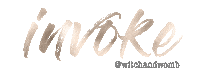 Witchcraft Invoke Sticker by Witch and Womb