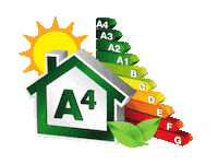 4realstudio green energy a4 4realstudio efficienza energetica Sticker
