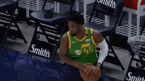 Donovan Mitchell Take Note GIF by Utah Jazz