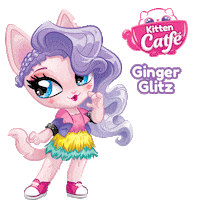 Cat Coffee Sticker by Kitten Catfé™