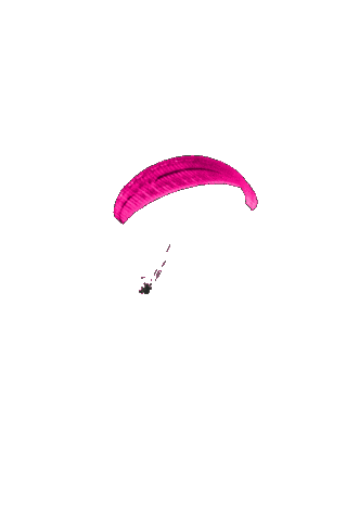 SkyGirlParagliding giphyupload fly sky flying Sticker
