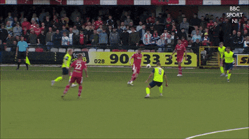 Goal Lob GIF by Cliftonville Football Club