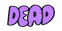 Dead Inside Sticker by Psychrome