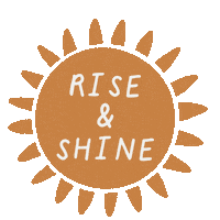 Good Morning Sun Sticker
