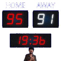91 Away Sticker