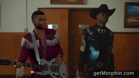 Chadwick Boseman Guitar GIF by Morphin