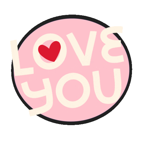 I Love You Kiss Sticker