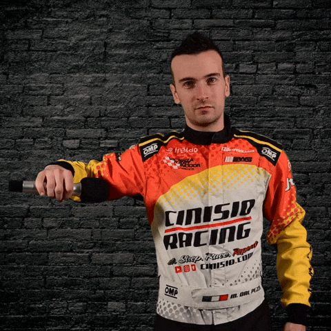 Race Driver Mic Drop GIF by Cinisio Racing