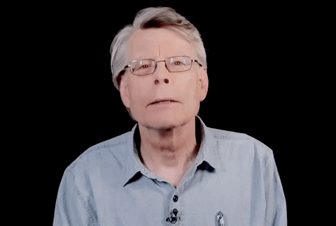 clubstephenking giphyupload grimace stephenking scaryfaces GIF