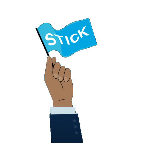 Stick The Landing Sticker by Turn Gymnastics Apparel