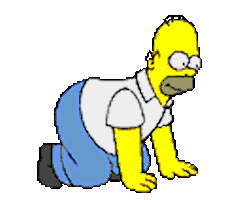 the simpsons STICKER
