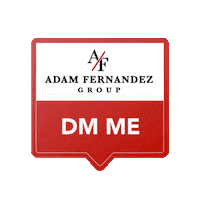 Dm Me Keller Williams Sticker by Adam Fernandez Realty