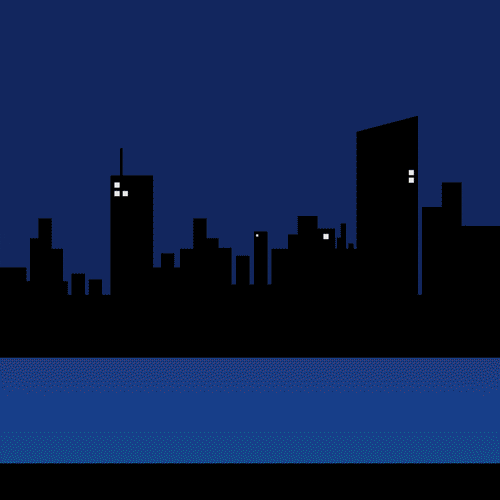 juliocgs giphyupload illustration new year city GIF