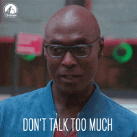 Talk Less Lance Reddick GIF by Paramount Network