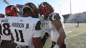 University Of Cincinnati Handshake GIF by Cincinnati Bearcats