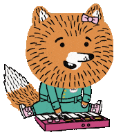 Pbs Kids Bluey Sticker by FUZZYTOWN