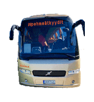 Bus Transport Sticker by Matka Mäkelä