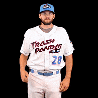 Hat Tip Rocket City GIF by Rocket City Trash Pandas