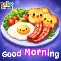 Good Morning GIF by Lucas and Friends by RV AppStudios