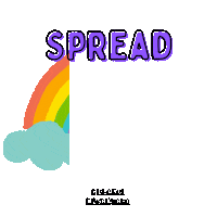 Love Is Love Rainbow Sticker by Pelangi Nusantara