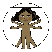 Rig Vitruvianman Sticker by MohoAnimation