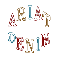 Neon Denim Sticker by Ariat