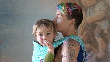 Babywearing GIF by Wrap you in love