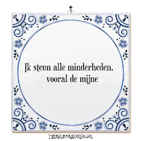 Humor Respect Sticker by Tegelspreuken.nl