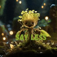 Tree Say Less GIF by Treegens