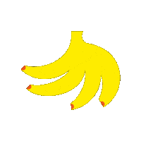 Banana Sticker by akvorarlberg