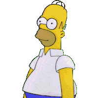 The Simpsons Smile Sticker