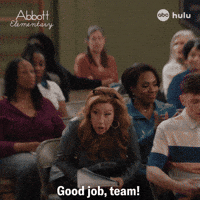 Go Team Good Job GIF by ABC Network